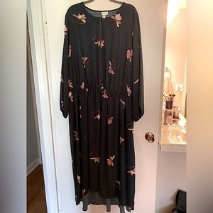 Long sleeve dress. Perfect for fall.